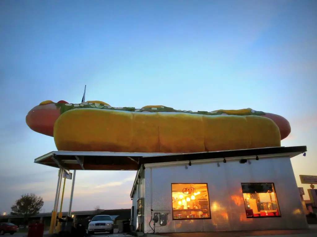 Worlds Largest Hotdog