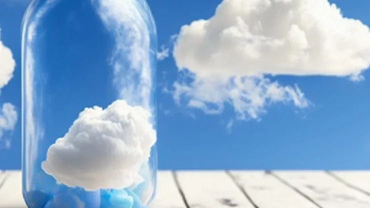 How To Make A Cloud In A Bottle