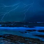 Body Of Water Under Storm