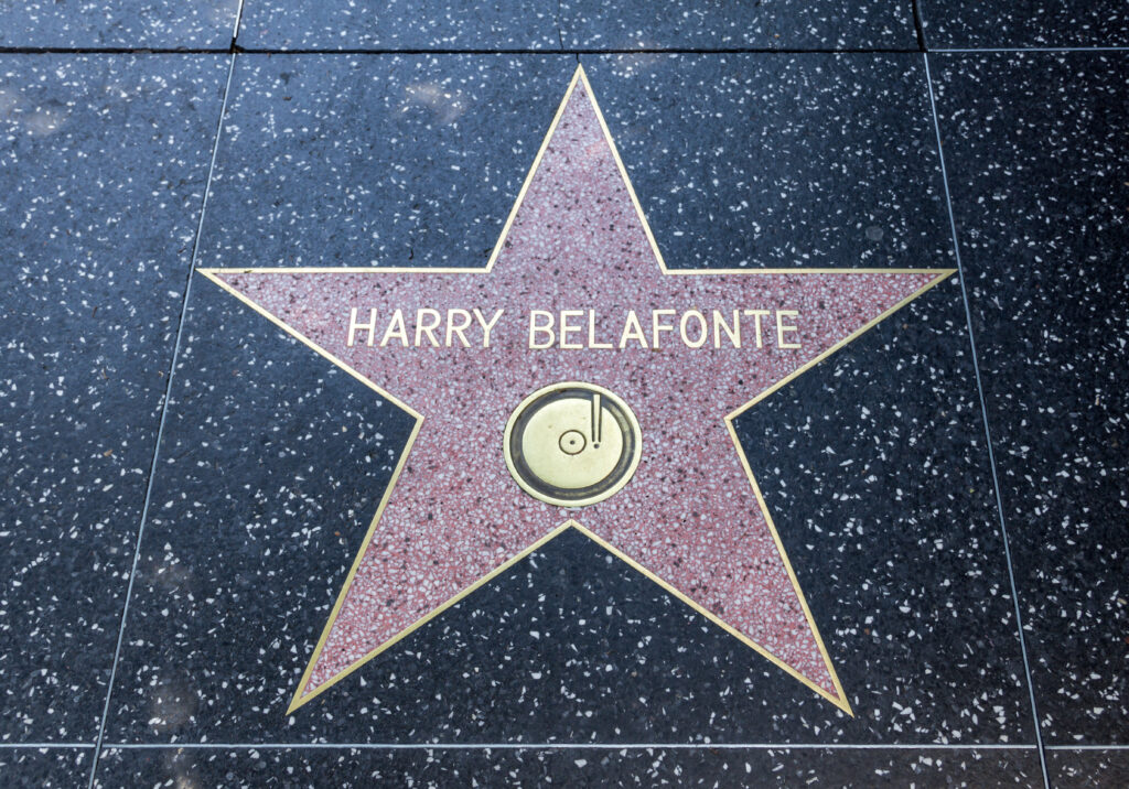 Harry Belafonte Star Hollywood Walk Of Fame
